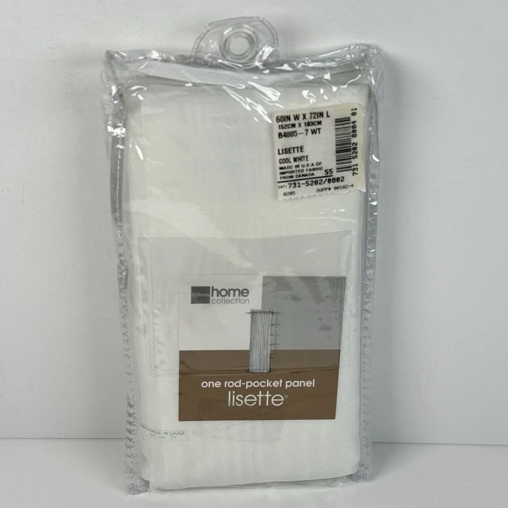 JCPenney Lisette One Rod Pocket Panel 60x72